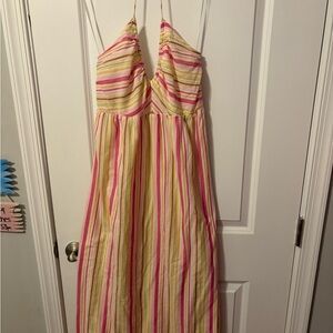 Old Navy Striped Maxi Dress